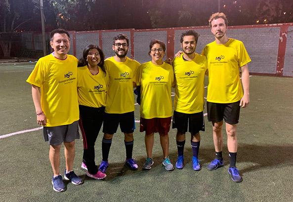 Campeonato de fútbol mixto de la oficina de Lima
