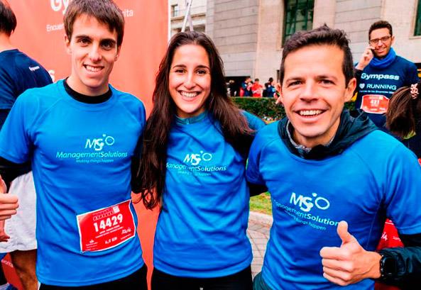 Management Solutions logra el segundo puesto en la Carrera de las Empresas de Madrid